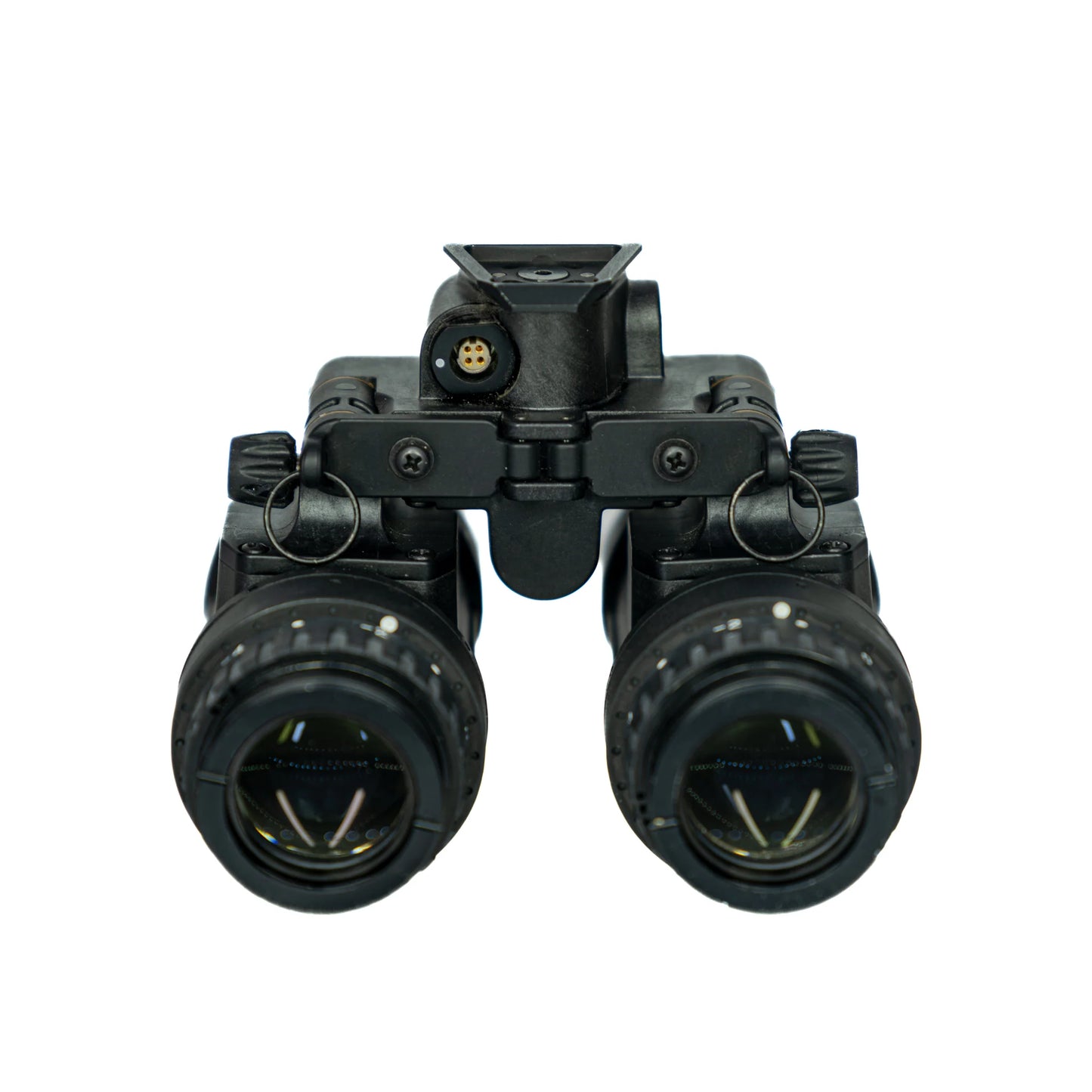L3 Harris BNVD-1531 Dual Tube Night Vision Goggle w/ White Phosphor 2376 MIN FOM Unfilmed Tubes